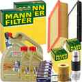 MANN INSPEKTIONSPAKET+7L CASTROL 5W-30 MOTORÖL passend für BMW 3er E36 320-328i