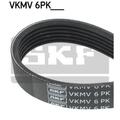 SKF Keilrippenriemen Keilriemen passend für Citroën C15 VD-_ VKMV 6PK747