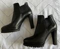 All Saints Plateau Ankle Boots Schwarz Gr. 40