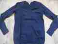 ESPRIT schöner leichter Pullover mit V-Ausschnitt blau Gr. M NEUw.   BD1116