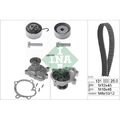 1x Wasserpumpe + Zahnriemensatz Schaeffler INA 530 0338 30 passend für OPEL