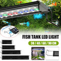 36-150cm LED Aquarium RGB Aquariumleuchte Beleuchtung aquarium licht Halterung