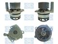 Saleri SIL Wasserpumpe Motorkühlung PA1538 für VW SEAT SKODA AUDI TRANSPORTER T5