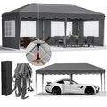 Pavillon 3x6m Wasserdicht Faltpavillon Pop Up Partyzelt Gartenzelt UV Schutz 50+