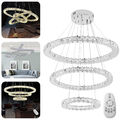 72W LED Dimmbar Deckenlampe Kronleuchter Pendelleuchte Design Ring Hängeleuchte