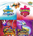 8+9 Generation +1&2 DLC Shiny/Non Shiny Pokémon Schwert/Schild + Purpur/Karmesin