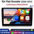 DAB Autoradio Android 13 BT Carplay Für Citroen Jumper Fiat Ducato Peugeot Boxer