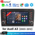 2+32G Für Audi A3 S3 RS3 8P 8V Android 13 Autoradio GPS NAVI BT Wifi RDS 9"