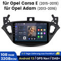 Für Opel Adam Corsa E 9" Touchscreen Android 13 Autoradio GPS Navigation CARPLAY