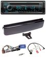 Kenwood Lenkrad Bluetooth DAB USB CD Autoradio für Ford Mondeo Focus piano-schwa