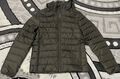 H&M dünne Jacke Steppjacke Herren Übergangsjacke Khaki Gr. S Kapuze