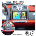 2G+32G Android 13 Autoradio Für Smart Fortwo 451 2005-2010 GPS Navi WIFI RDS FM