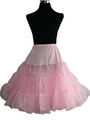 50er 60er Jahre Petticoat, Tüllrock, Dirndl Rock, Unterrock,Rosa,NEU, S,M,L,XL