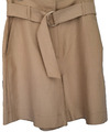 HALLHUBER  Damen Shorts aus Softem Tencel-Leinen-Mix Beige/Sand Gr.36