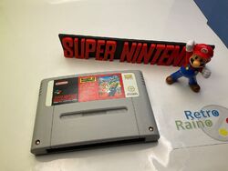 SNES - Super Nintendo Spiel - SUPER MARIO KART - Modul - PAL \b