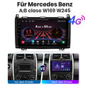 Für Benz W245 W169 A B Klasse Carplay DAB 4+64G Android 13 Autoradio GPS Navi BT