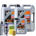 Motoröl 5W30 LIQUI MOLY 11L +MANN Ölfilter +Spülung +Cera Tec