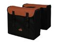 Doppelpacktasche Greenlands 34 Liter 37 x 33 x 14cm (2x)  - Schwarz/Brique