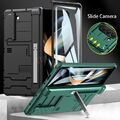 Für Samsung Galaxy Z Fold5 5G Bumper Schiebekamera Glas Handyhülle Schutzhüllen