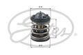 GATES (TH47487G1) Thermostat, Kühlmittel für BMW TOYOTA MINI