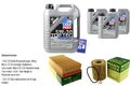 INSPEKTIONSKIT FILTER LIQUI MOLY ÖL 8L 5W-30 für BMW X5 E53 3.0i