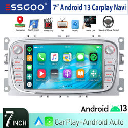 Für Ford Focus 2 MK2 Mondeo S C Max Galaxy 32G Autoradio Android 13 Carplay Navi