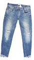 Damen Hose Stretch Jeans Heritage Gr. 30 Destroyed Look
