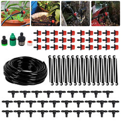 60M Micro Automatisch Bewässerungssystem Timer Bewässerung Tropfschlauch Garten