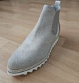 Maripé  Stiefelette, Chelsea Boots, Leder,  Grau Gr. 38 Neu NP 170€