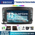 Autoradio Carplay 2+32G Android 13 GPS + DVR KAM Für Benz C-Klasse CLK C209 W639