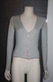 ALLUDE, Kaschmir Jacke, Strickjacke, Cardigan, 100 % Cashmere, Gr. XS, EDEL