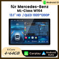 DAB+ Android 13 Autoradio Für Mercedes Benz W164 GL320 ML350 X164 GPS Navi WIFI