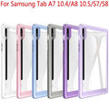 Stoßfeste Klar Hülle  für Samsung Galaxy Tab A7 A8 A9 S6 S7 FE S8 S9 Plus Case