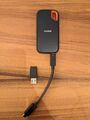 SanDisk SDSSDE60-500G Extreme Portable 500GB Externe SSD-Festplatte