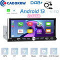 DAB+ 2+64GB 6.9" Android 13 1DIN Autoradio Wireless Apple CarPlay GPS Navi WIFI