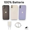 Apple IPhone 11 - 64 128 256GB - Exzellent - 100% Bat. - Schwarz, Weiß, Violett