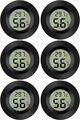 6x Digital Hygrometer Mini Thermometer Luftfeuchtigkeit Temperaturmesser Slim