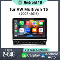 Für VW Multivan T5 08-2015 Android 13 Autoradio GPS Nav WIFI SWC DAB Carplay 64G