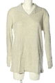 NATURAL LIFE V-Ausschnitt-Pullover Damen Gr. DE 40 creme Casual-Look