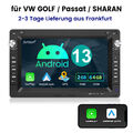 Für VW Polo 9N Golf 4 Passat B5 T5 CarPlay Android 13 Autoradio 64G GPS Navi RDS