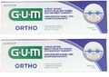 2x GUM ORTHO Zahngel 75 ml Karies Schutz Zahnschmelz  Zahnpasta Zahnspange