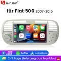 Android 13 Autoradio Für Fiat 500 07-2015 GPS Navi WIFI BT DAB+ FM Carplay 2+64G