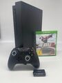 Microsoft Xbox One X Konsole Schwarz 1 TB + Controller + Spiel - Guter Zustand