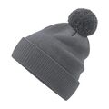 Bommelmütze Bio Baumwolle Strickmütze Organic Beanie Damen Herren Winter-Mütze