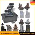 Zimmerbrunnen Wasserbrunnen Springbrunnen LED Zierbrunnen Wasserspiel ✅DE Stock