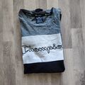 Champion T-Shirt Grau/Schwarz/Weiß mit Logo Größe M Gebraucht