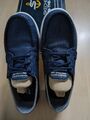 Tolle Skechers Performance Sneaker im Boat Stil, blau, Gr. 38/UK 5, wie neu!