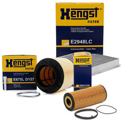 HENGST Filterset für AUDI A4 (B8) A5 (8T 8F) Q5 (8RB) 3.0 TFSI 3.2 FSI S4 S5 SQ5