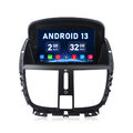 32GB Android 13.0 Autoradio Für Peugeot 207 CC 2006-2015 GPS Navi WIFI Bluetooth