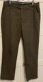 Ted Baker Funwig Slim Fit Straight Brushed Cotton Chino Hose Braun Herren 34R